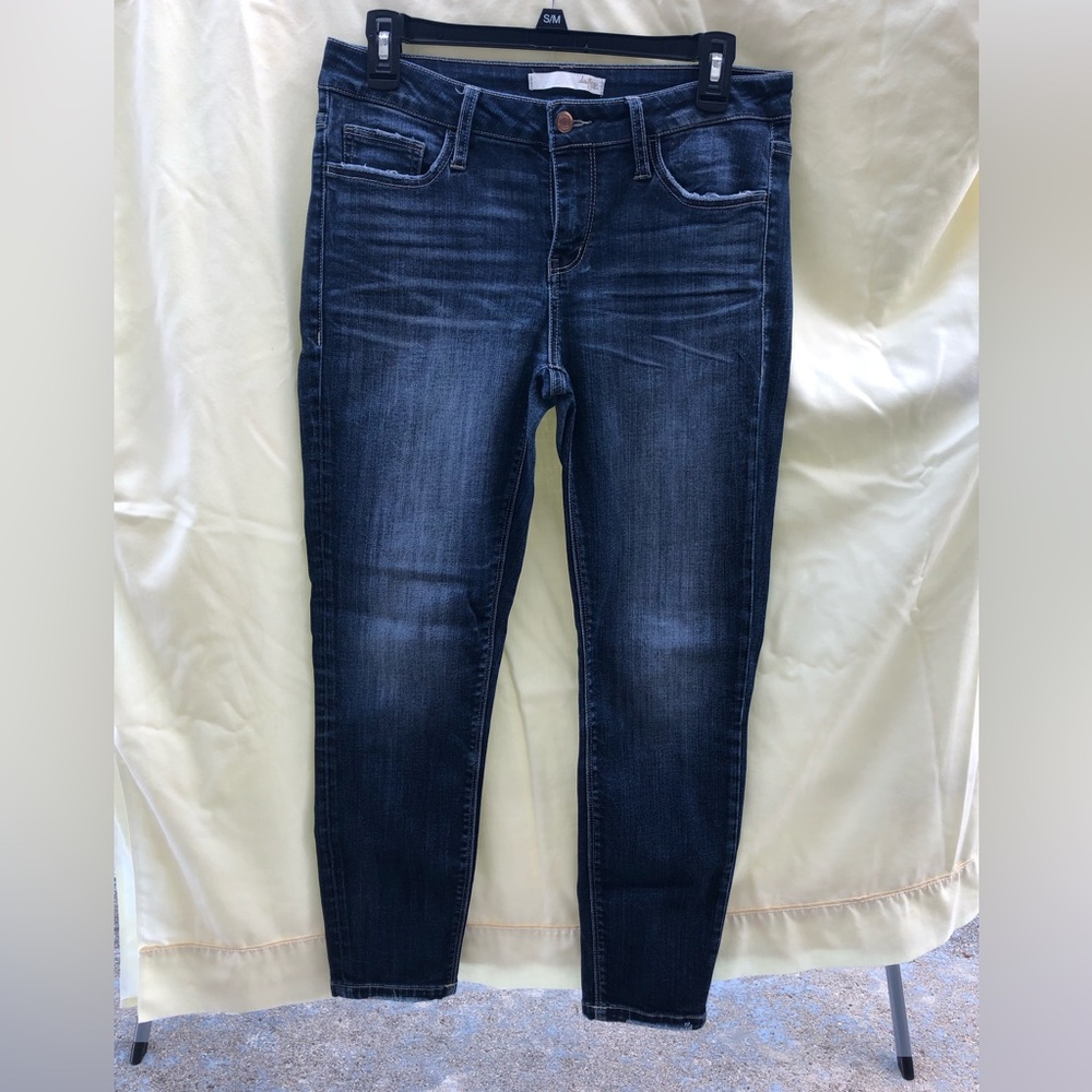 Daytrip Lynx Ankle Skinny Jean, size 29, dark wash.